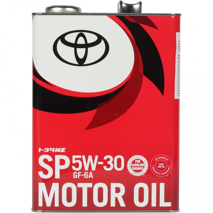 Масло моторное TOYOTA SP 5W-30 4л 725385000